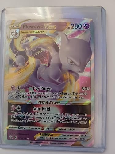 Mewtwo Vstar 031/078 - Pokemon Go - Ultra Rare Card : Amazon.co.uk
